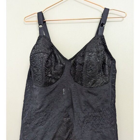 Rago Body Briefer Lace  Sculpting Girdle Compression Shapewear Bodysuit - Picture 2 of 12